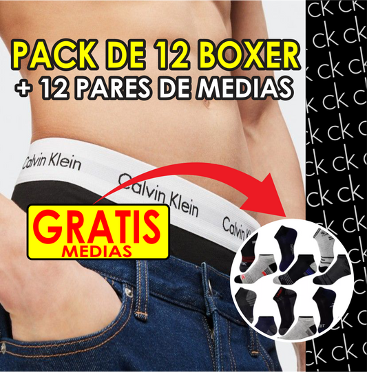 BOXER ®︎ en Microfibra + TOBILLERAS GRATIS🎁